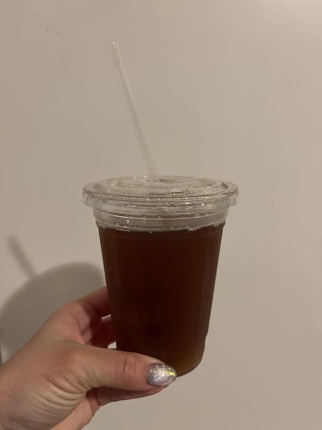 Iced Mint Tea.