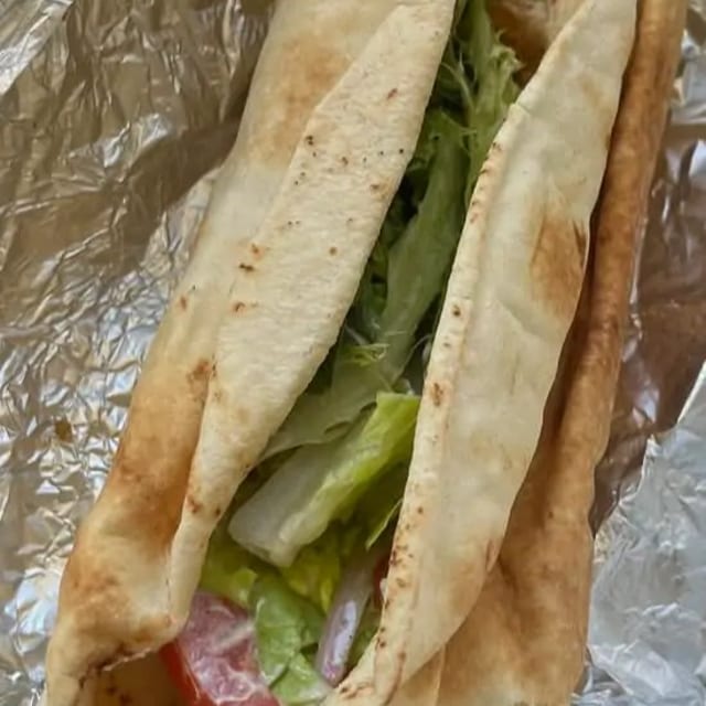 Chicken Kebab Wrap.
