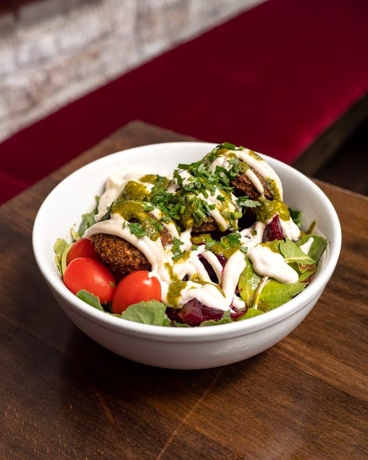Kale and Falafel Bowl.