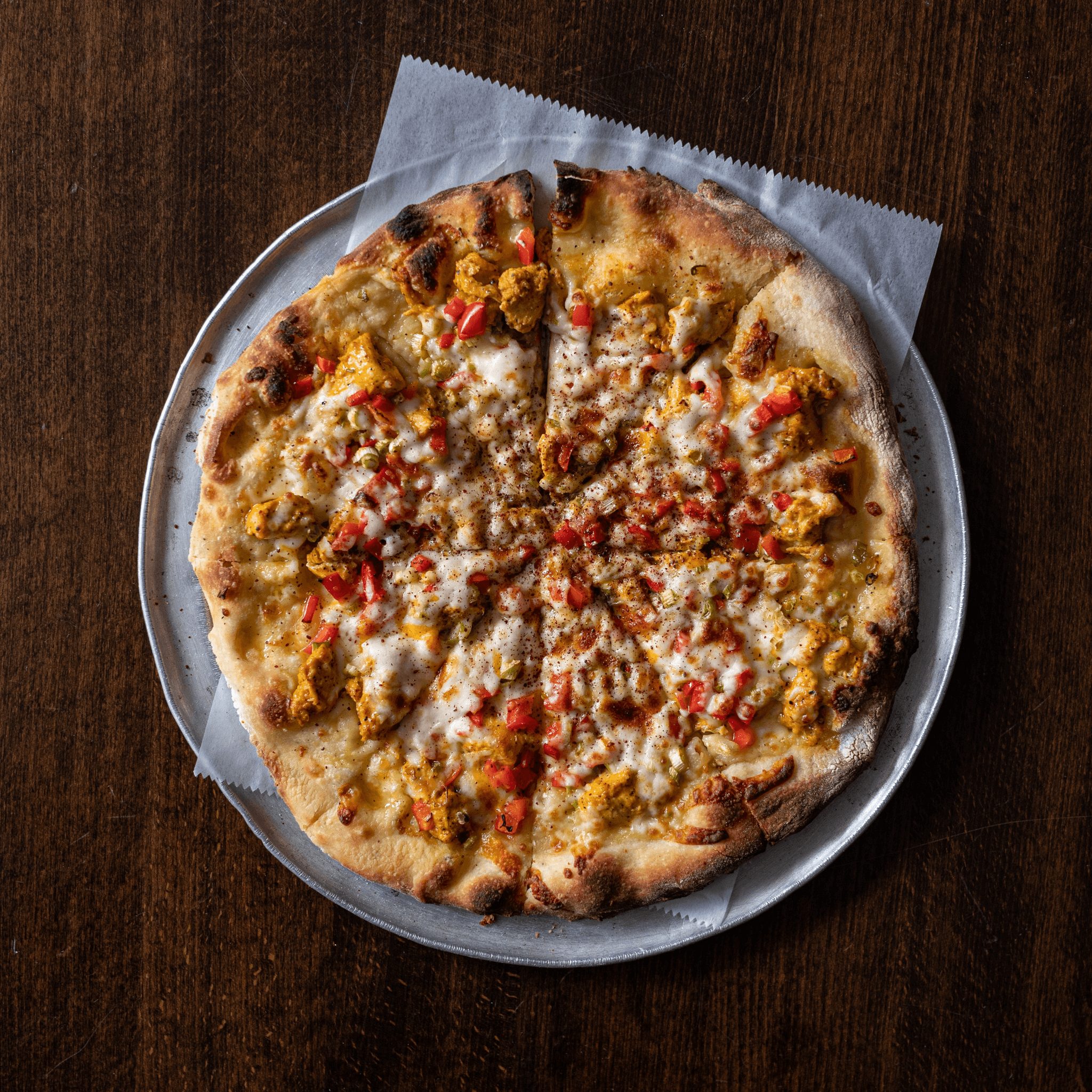 Chicken Flat Bread.