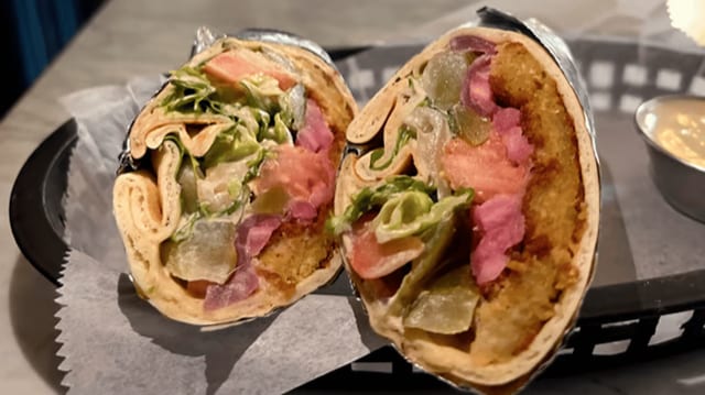 Falafel Wrap.