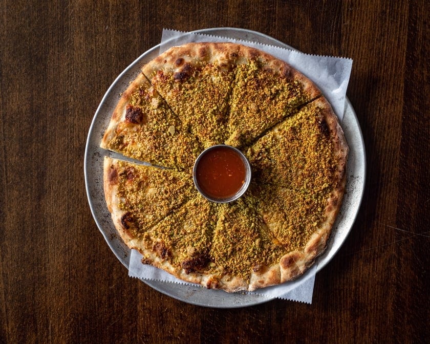 Pistachio Flat Bread.