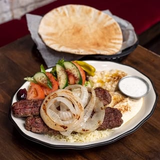 Kofta Kebab Platter