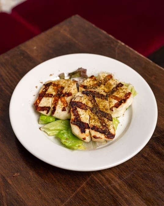 Grilled Halloumi Cheese Side.
