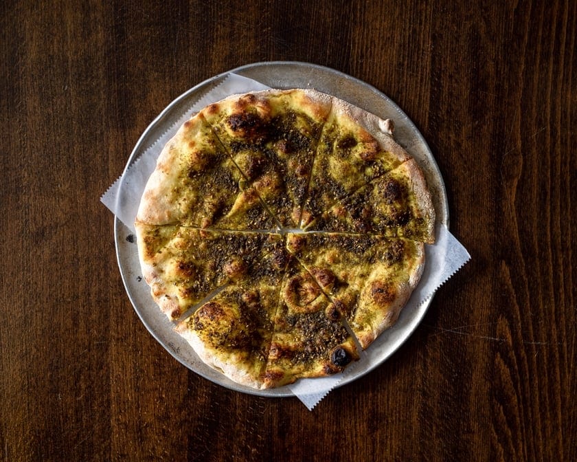 Zaatar Bread.