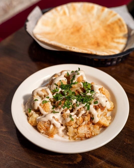 Pan-Fried Cauliflower.