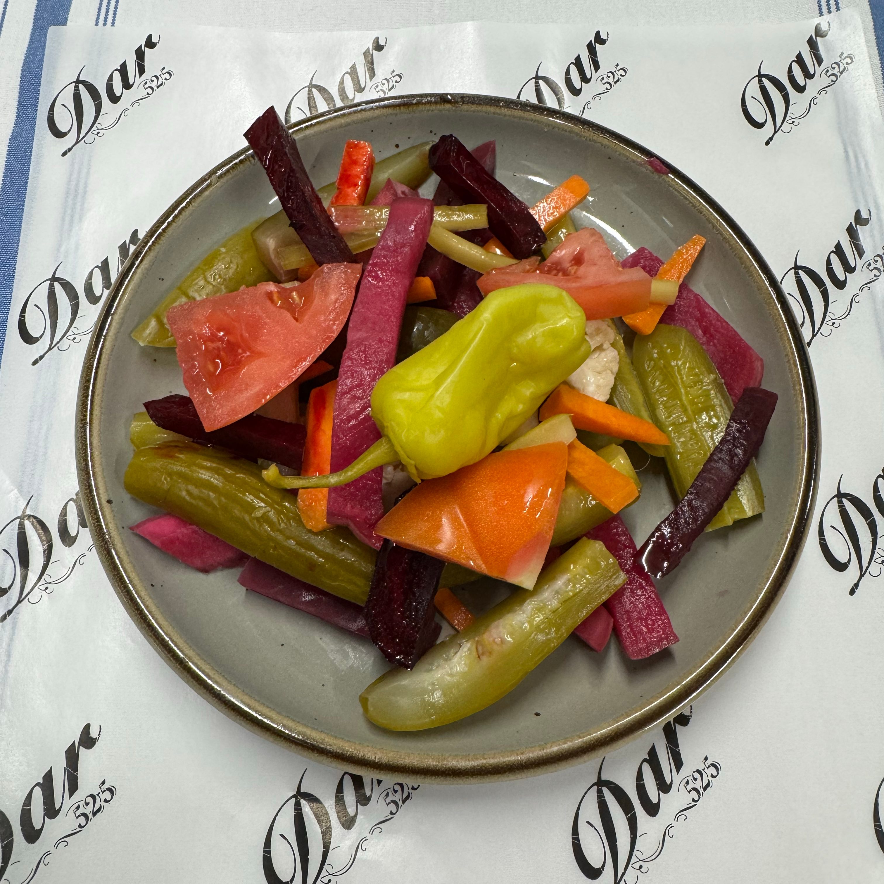 Pickled Vegetables.