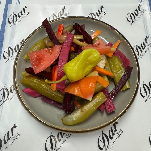 Pickled Vegetables.