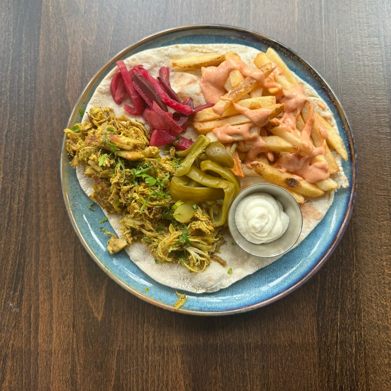 Delicious Chicken Shawarma Awaits