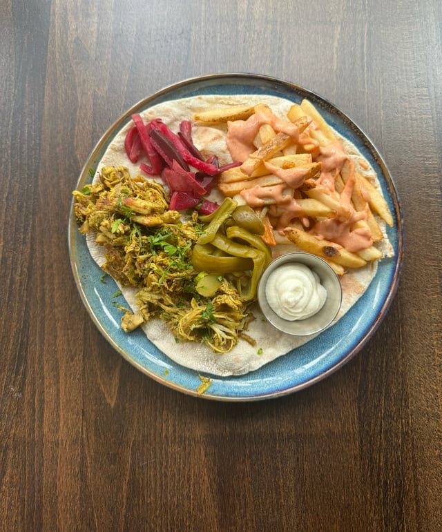 Chicken Shawarma Platter.