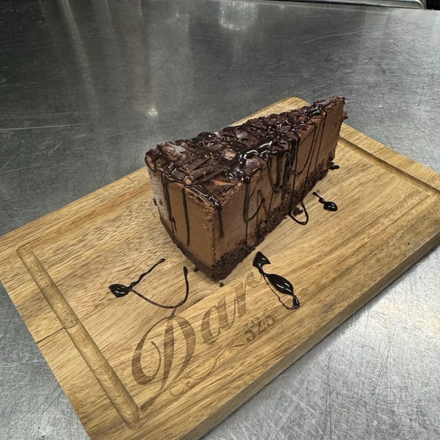 Chocolate Mousse Cake.