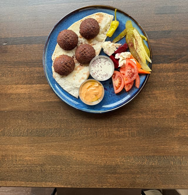 Falafel Platter.