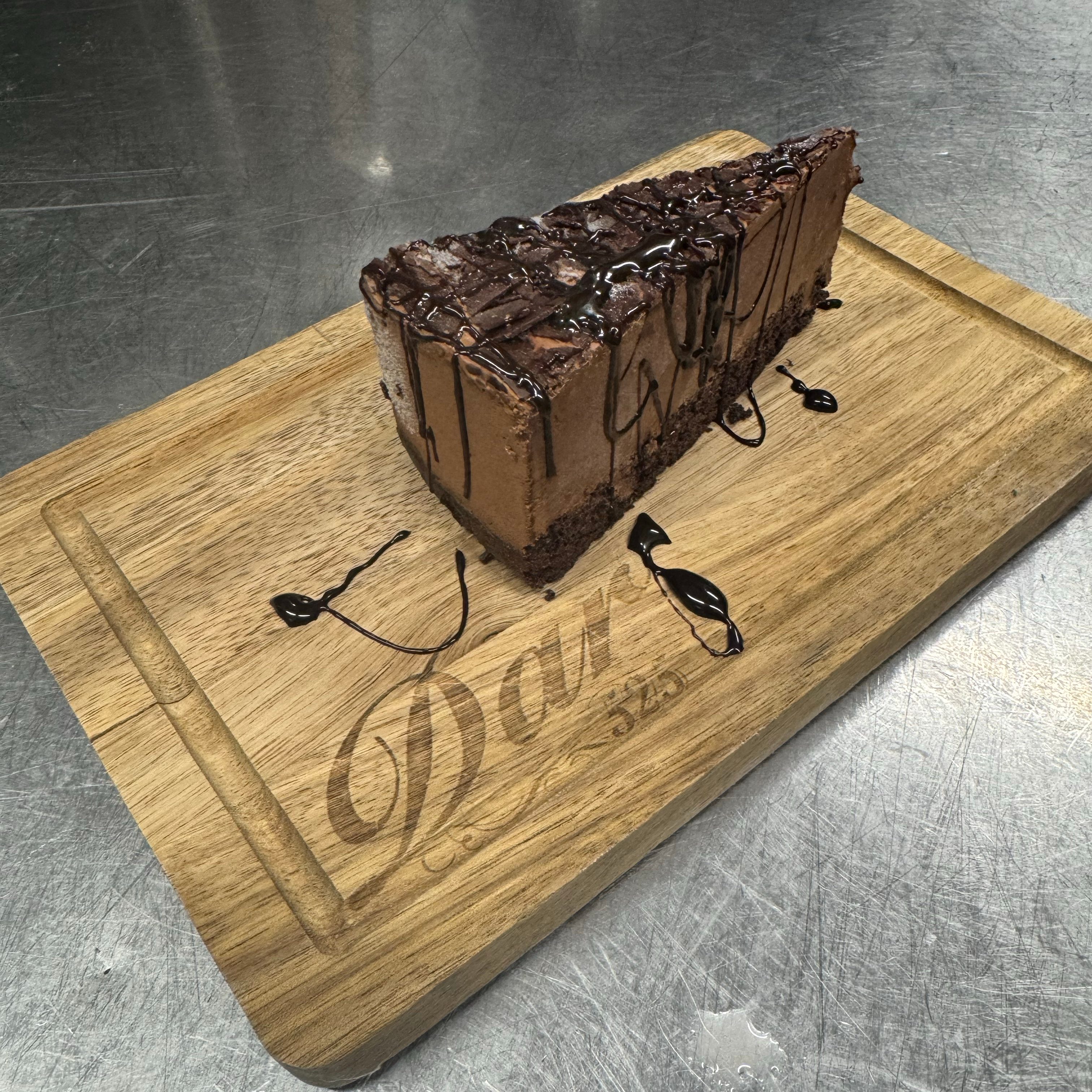 Chocolate Mousse Cake.