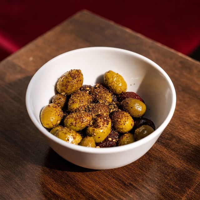 Marinated Olives.