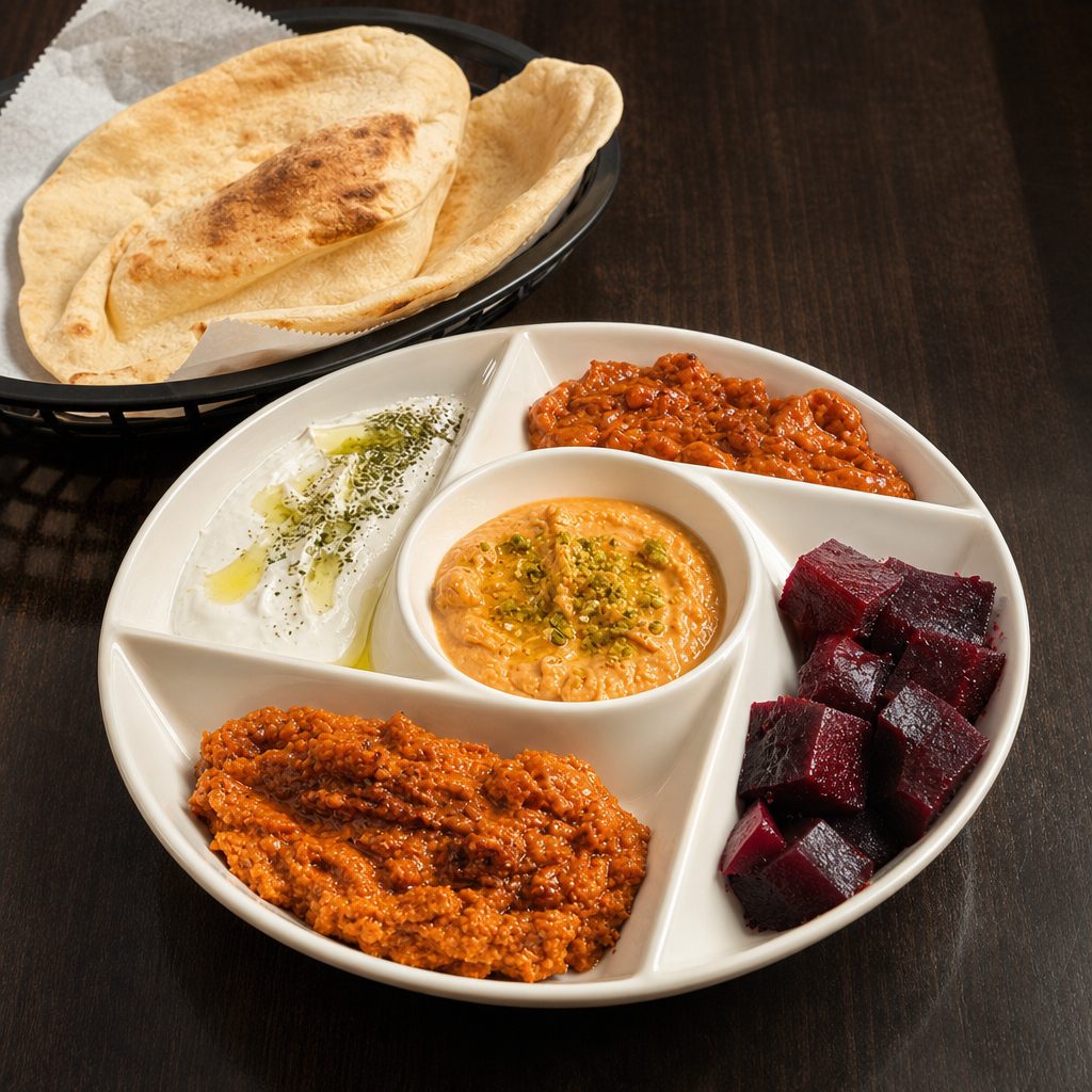 Assorted Mezze Plate.