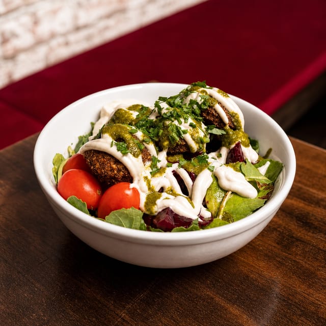 Kale and Falafel Bowl.
