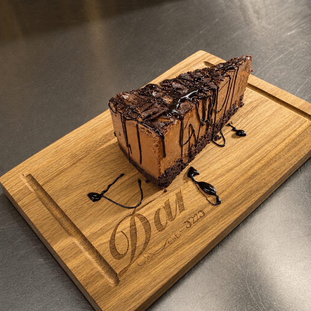 Chocolate Mousse Cake.