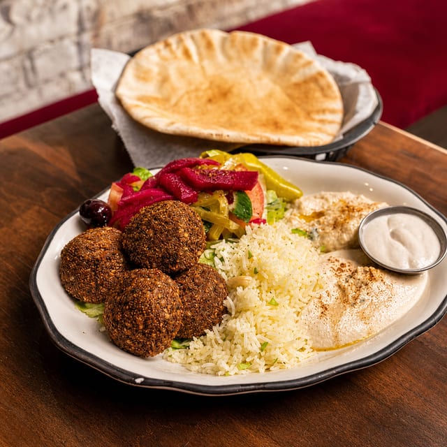 Falafel Platter.