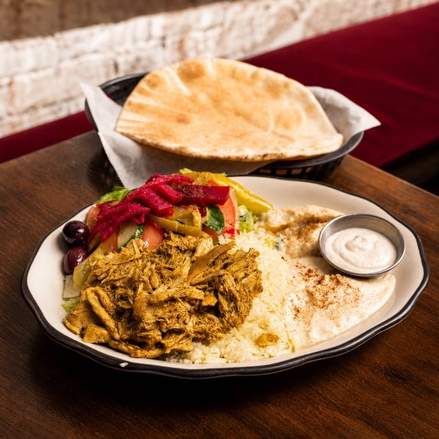 Chicken Shawarma Platter.