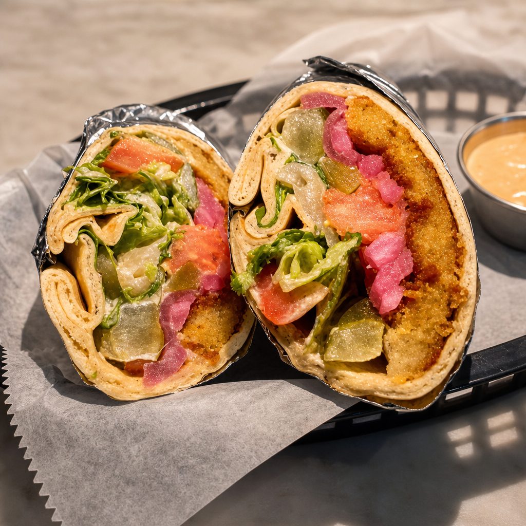 Falafel Wrap.