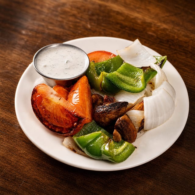 Vegetable Kebab.
