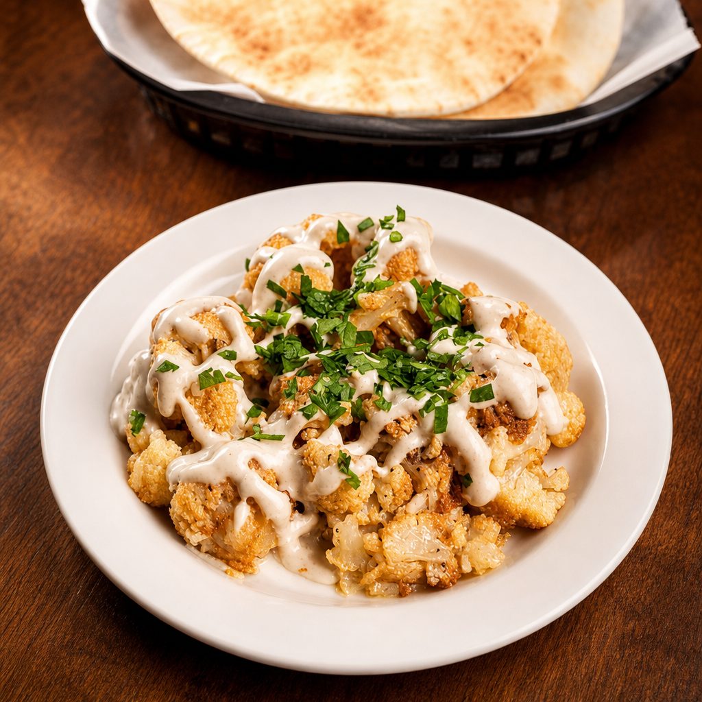 Pan-Fried Cauliflower.