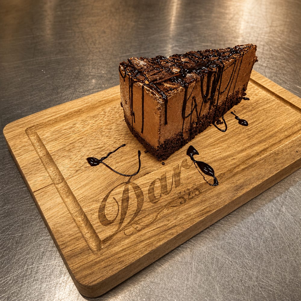 Chocolate Mousse Cake.