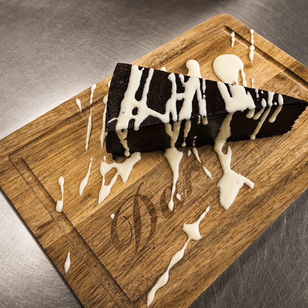 Flourless Chocolate Cake.