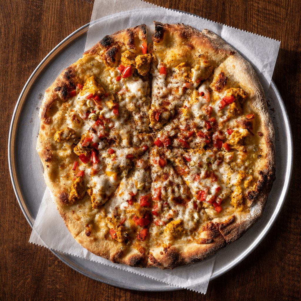 Chicken Flat Bread.