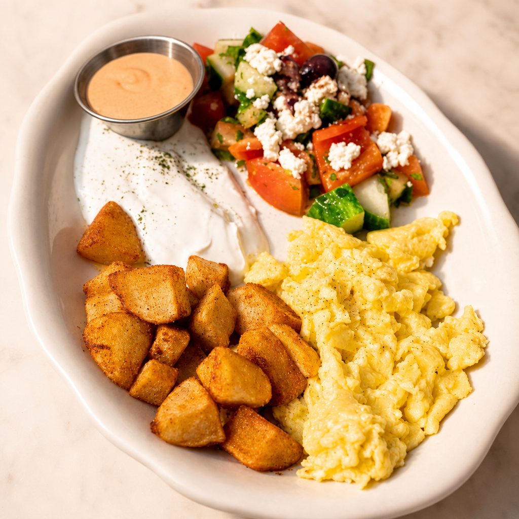 Brunch Mediterranean Breakfast.