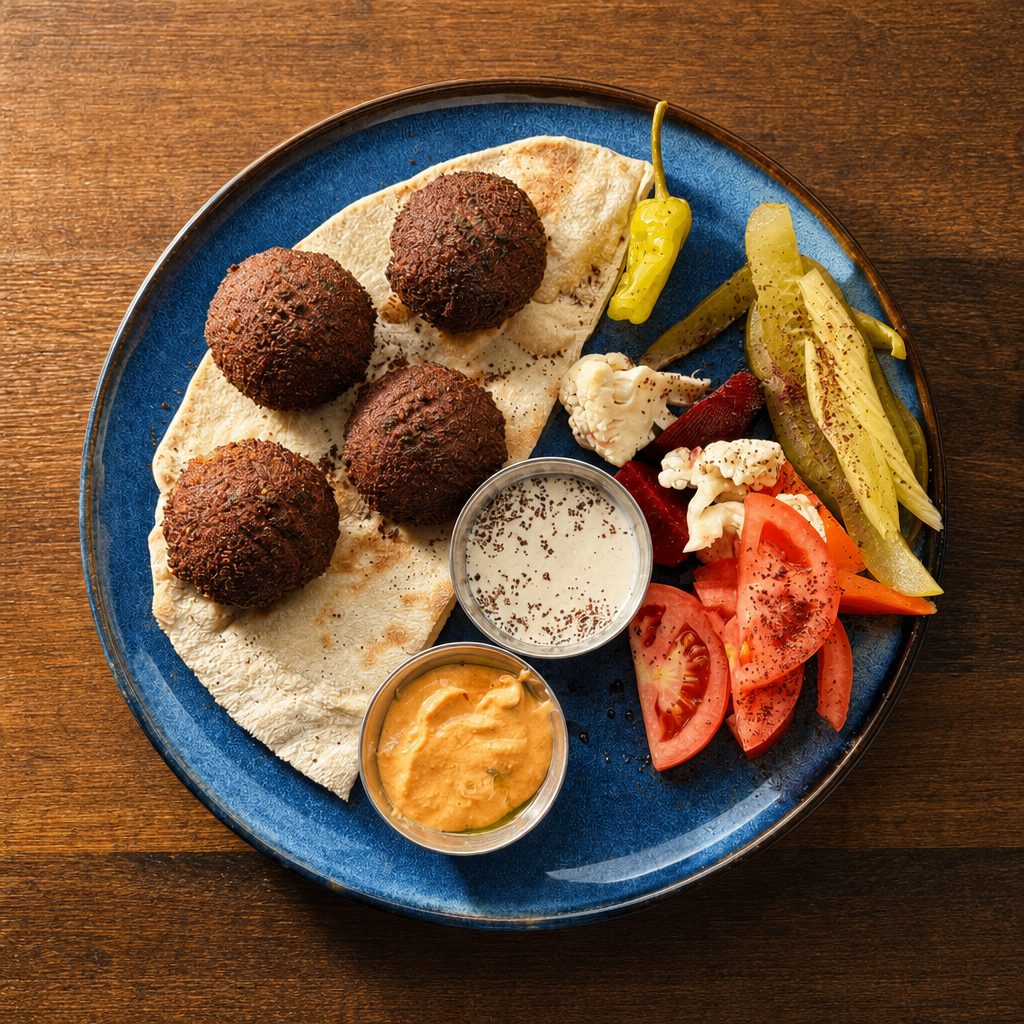 Falafel Platter.