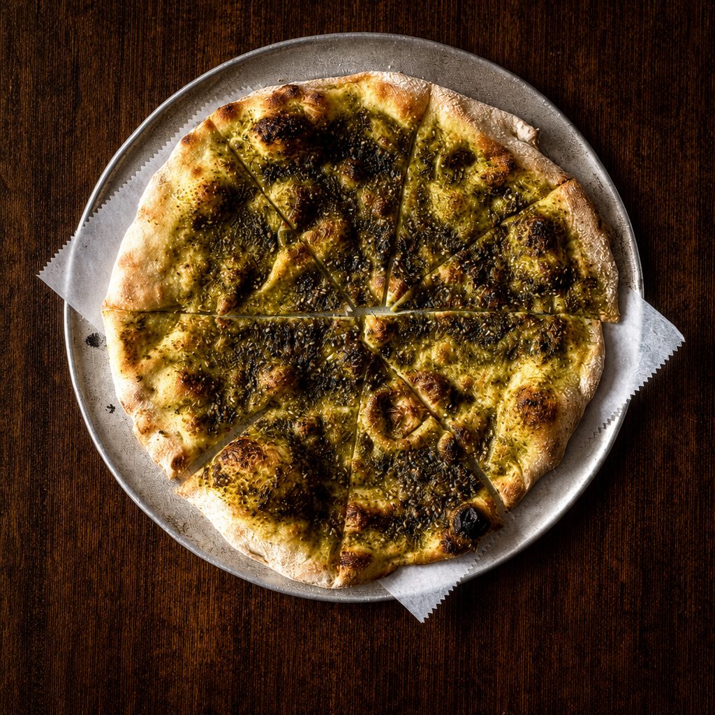 Zaatar Bread.