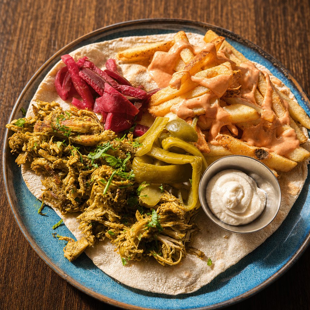 Chicken Shawarma Platter.